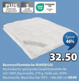 JYSK Baumwollbettdecke Rundeggi Angebot