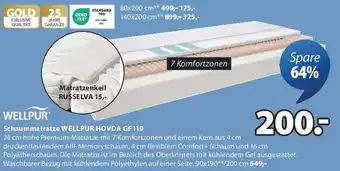 JYSK Schaummatratze Wellpur hovda gf110 Angebot