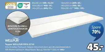 JYSK Topper Wellpur frya gt30 Angebot