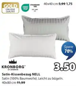 JYSK Satin Kissenbezug Nell Angebot