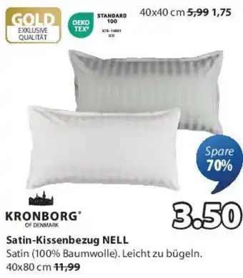 JYSK Satin Kissenbezug Nell Angebot