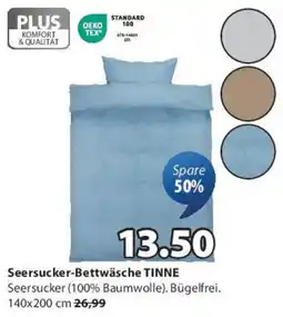 JYSK Seersucker Bettwäsche Tinne Angebot