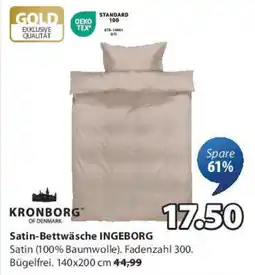 JYSK Satin Bettwäsche Ingeborg Angebot