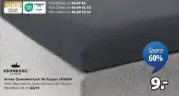 JYSK Jersey Spannleintuch für topper jasmin Angebot