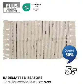 JYSK Badematte Nissafors Angebot