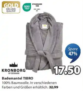 JYSK Kronborg Bademantel Tibro Angebot