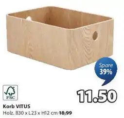 JYSK Korb Vitus Angebot