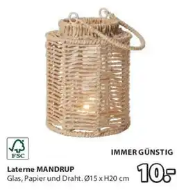 JYSK Laterne Mandrup Angebot
