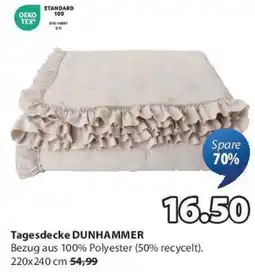JYSK Tagesdecke Dunhammer Angebot