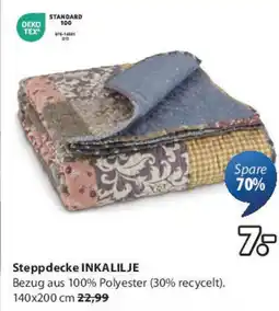 JYSK Steppdecke Inkalilje Angebot