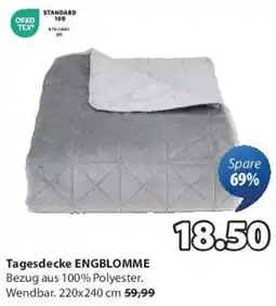 JYSK Tagesdecke Engblomme Angebot