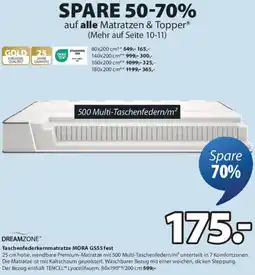 JYSK Taschenfederkernmatratze Mora gs55 fest Angebot