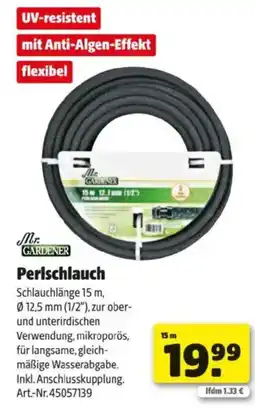 Hagebau Mr. Gardener Perlschlauch Angebot