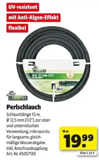 Hagebau Mr. Gardener Perlschlauch Angebot