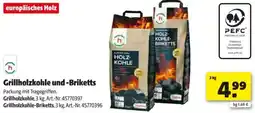 Hagebau Grillholzkohle und Briketts Angebot