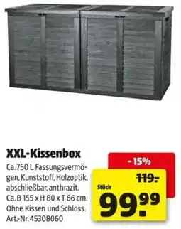Hagebau XXL-Kissenbox Angebot