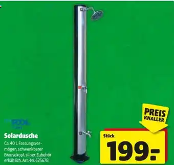 Hagebau Solardusche Angebot