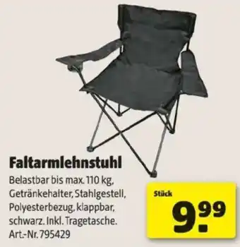 Hagebau Faltarmlehnstuhl Angebot