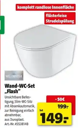 Hagebau Wand WC-Set Flash Angebot