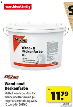 Hagebau waschbeständig Wand- und Deckenfarbe Angebot