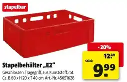 Hagebau Stapelbehälter E2 Angebot