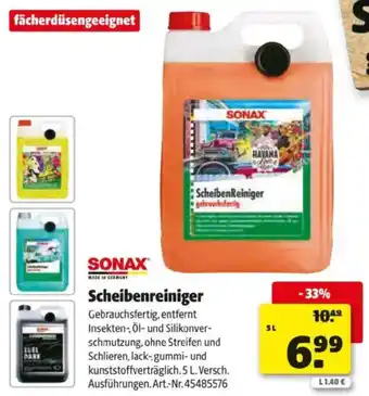 Hagebau SONAX Scheibenreiniger Angebot