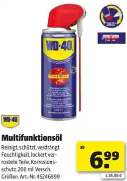 Hagebau WD-40 Multifunktionsöl Angebot