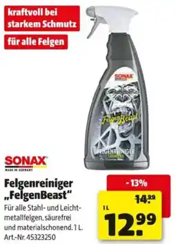 Hagebau SONAX Felgenreiniger FelgenBeast Angebot