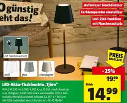 Hagebau LED-Akku-Tischleuchte Tjörn Angebot