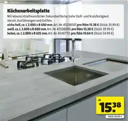 Hagebau Küchenarbeitsplatte Angebot