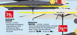 Bauhaus Sunfun Marktschirm Trentino Angebot