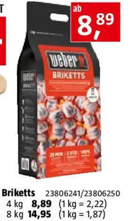 Bauhaus Briketts Angebot