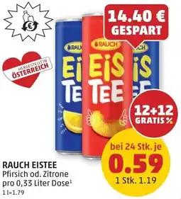 PENNY Rauch Eistee Angebot