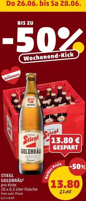 PENNY Stiegl Goldbräu Angebot