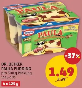 PENNY Dr. Oetker Paula Pudding Angebot