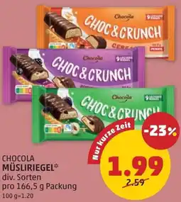 PENNY Chocola Müsliriegel Angebot