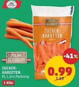 PENNY Zucker karotten Angebot