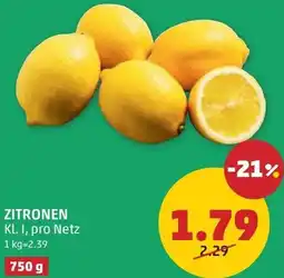 PENNY Zitronen Angebot