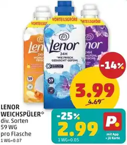 PENNY Lenor Weichspüler Angebot
