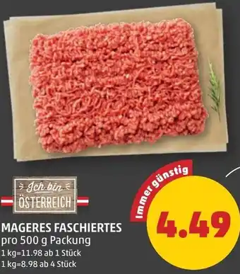 PENNY Mageres Faschiertes Angebot