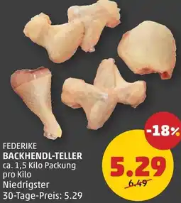 PENNY Federike Backhendlteller Angebot