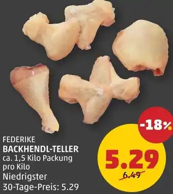 PENNY Federike Backhendlteller Angebot