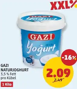 PENNY Gazi naturjoghurt Angebot