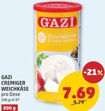 PENNY Gazi cremiger weichkäse Angebot