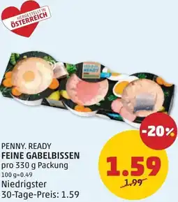 PENNY Penny. ready feine gabelbissen Angebot