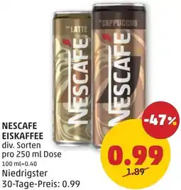 PENNY Nescafe Eiskaffee Angebot