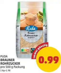 PENNY Puda Brauner Rohrzucker Angebot
