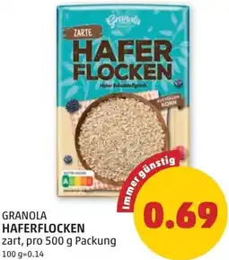 PENNY Granola Haferflocken Angebot