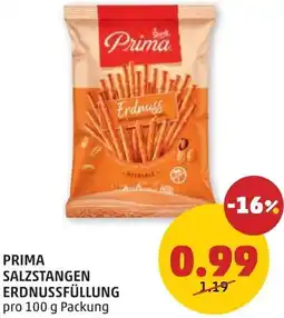 PENNY Prima salzstangen erdnussfüllung Angebot