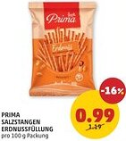 PENNY Prima salzstangen erdnussfüllung Angebot